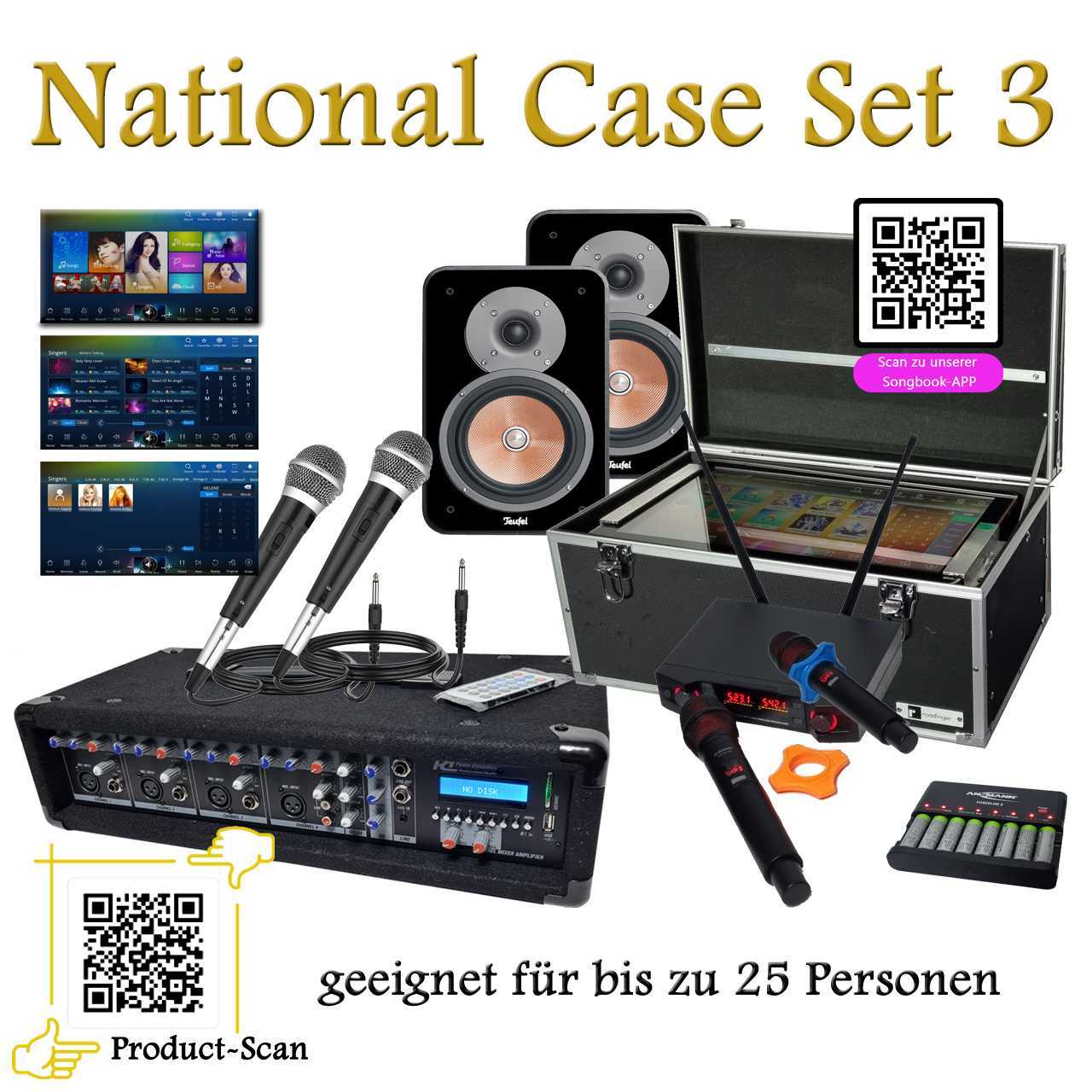 Karaoke Nation Case Set 3-1