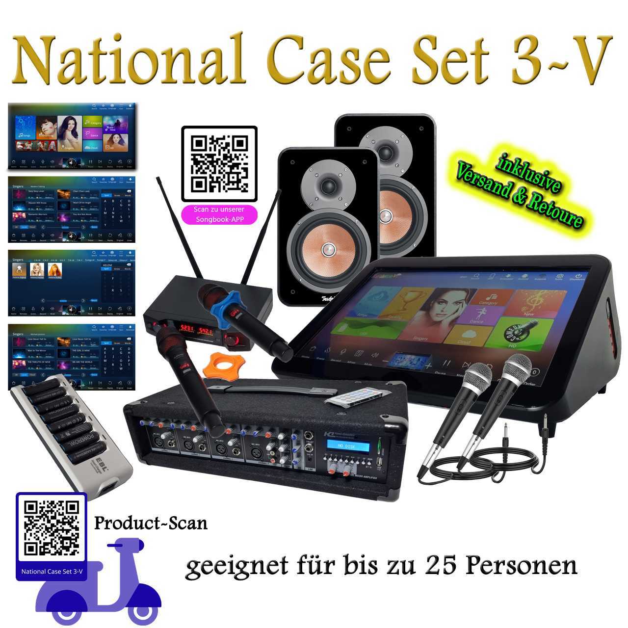 Karaoke Nation Case Set 3-V-1