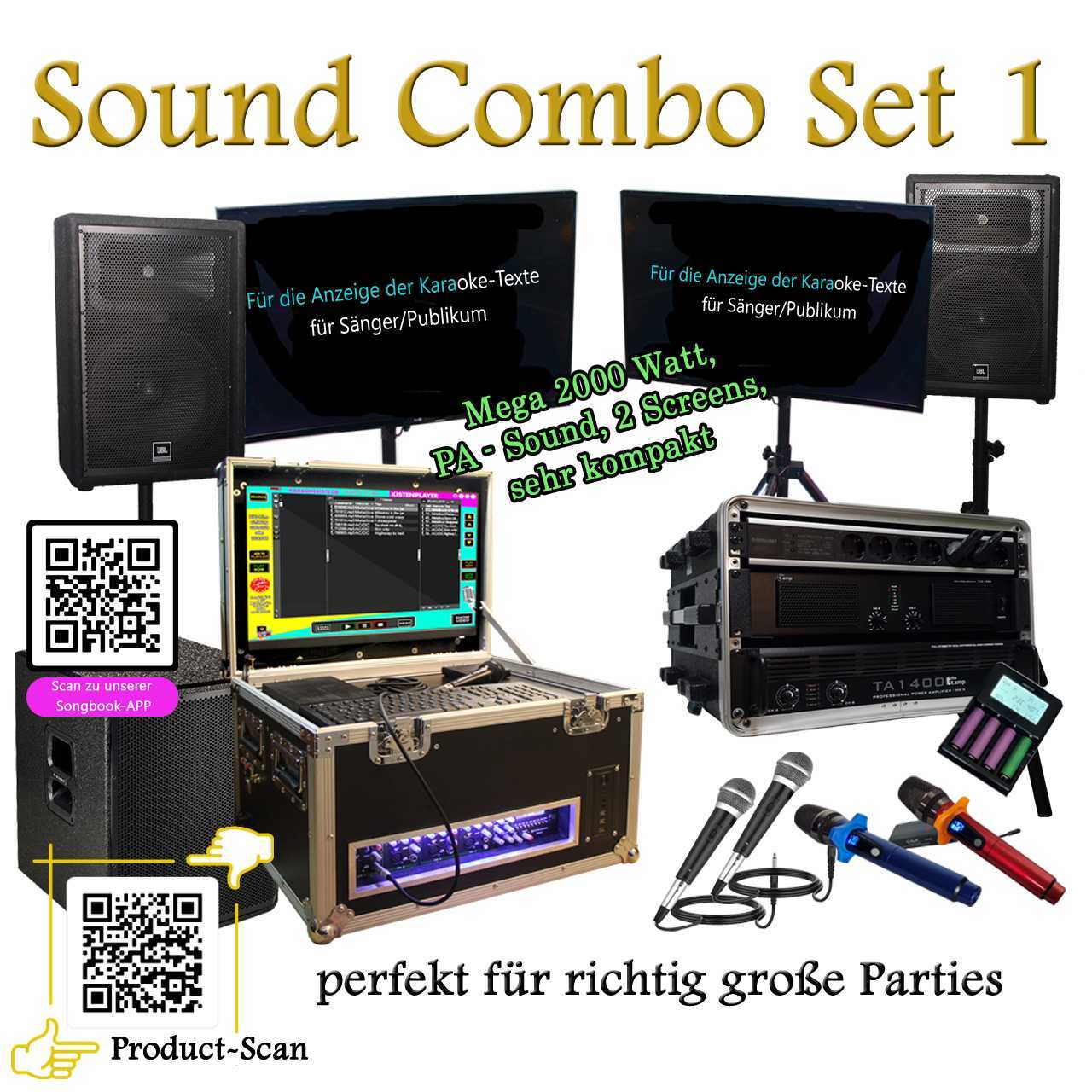 Karaoke Sound Combo Set 1-1