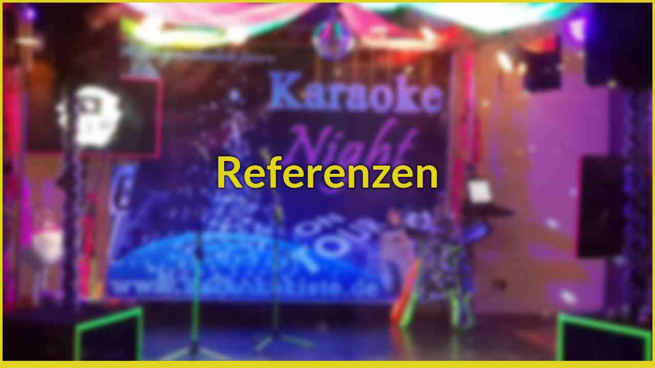 Referenzen der Karaokekiste