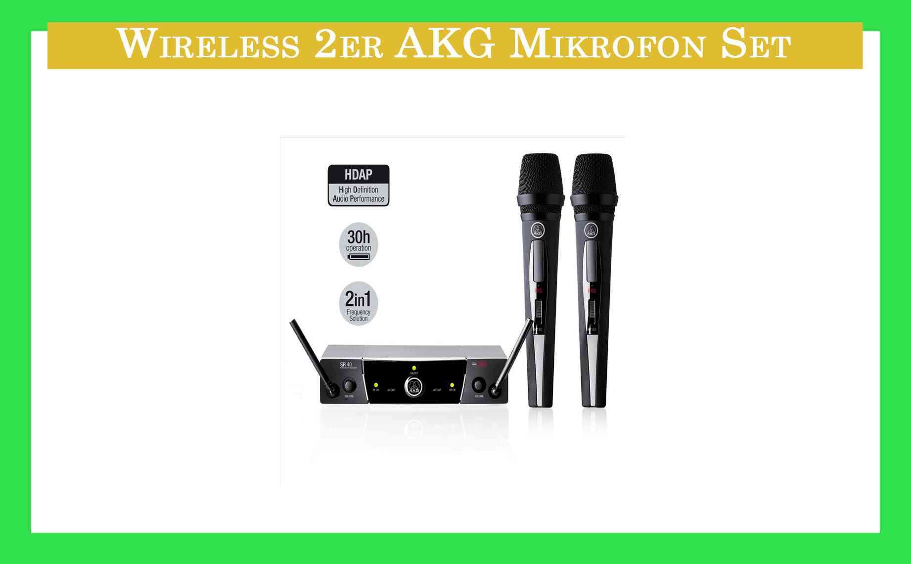 Wireless Mikrofonset 2