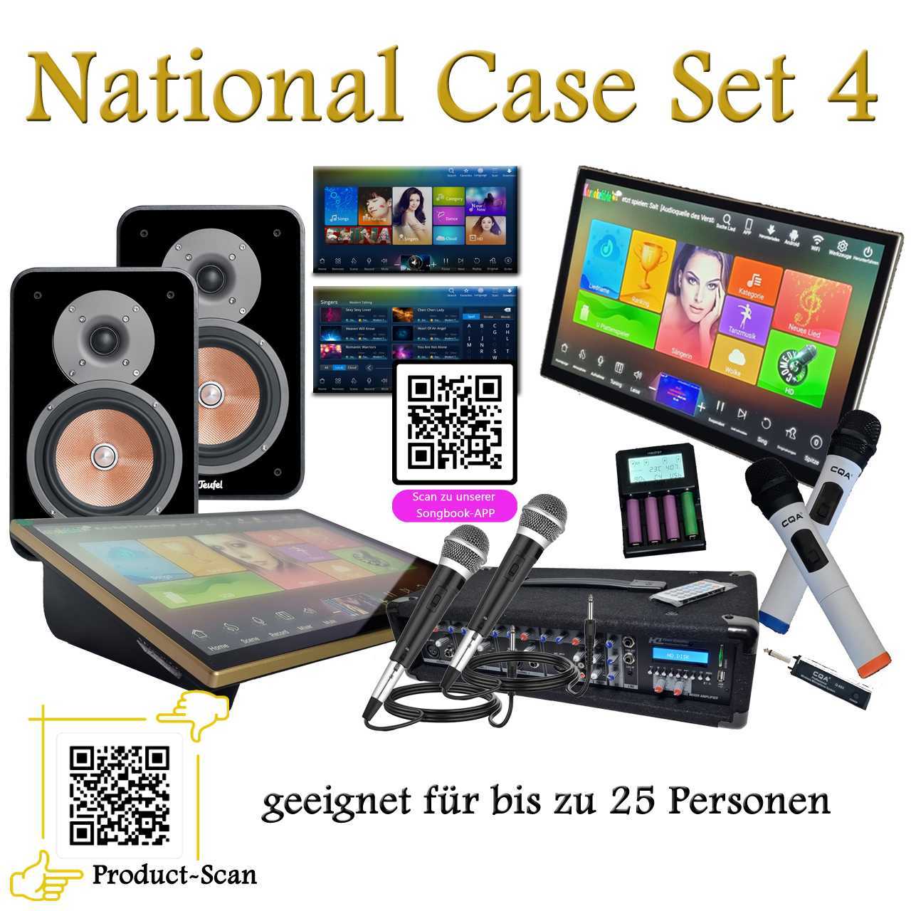 Karaoke Nation Case Set 4-1