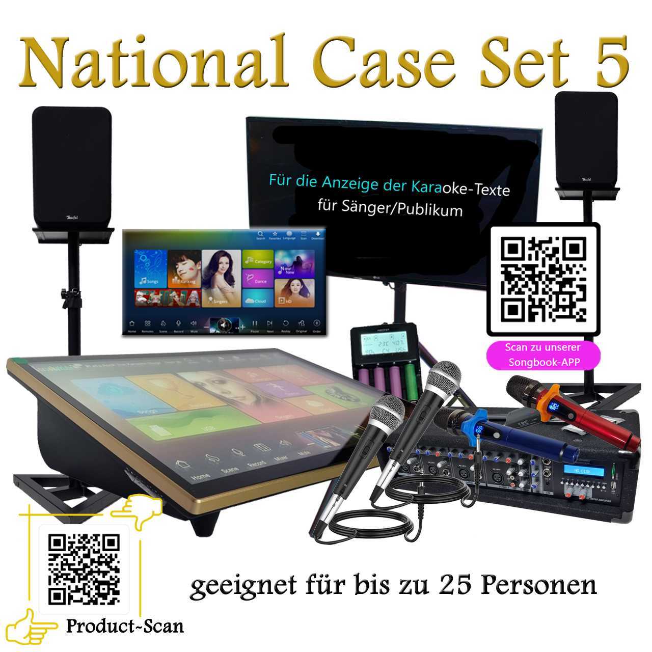 Karaoke Nation Case Set 5-1