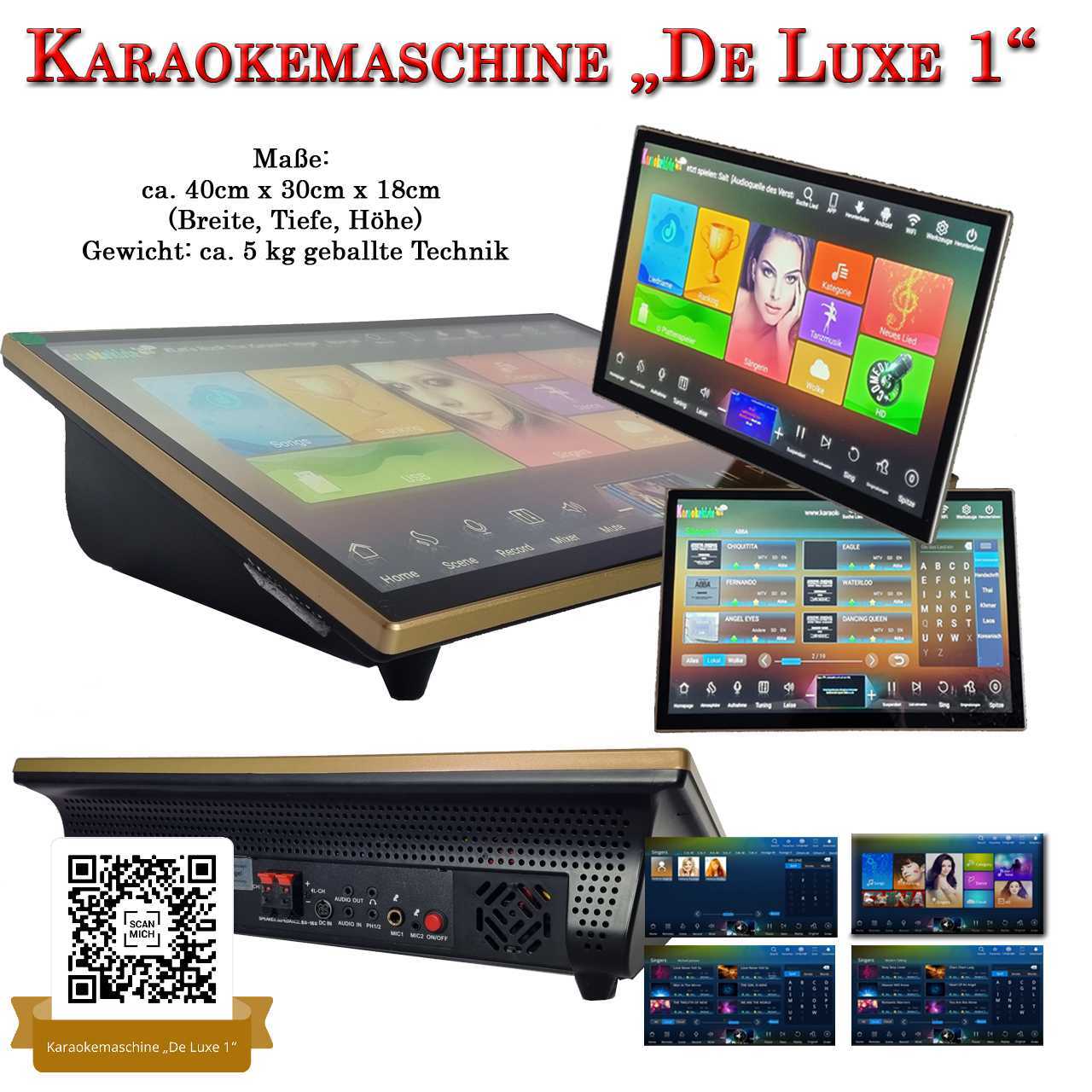 Karaoke Maschine De Luxe-1