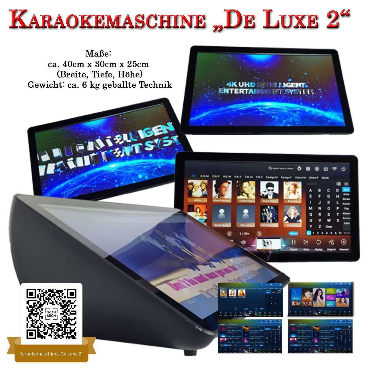 Karaoke Maschine De Luxe-2