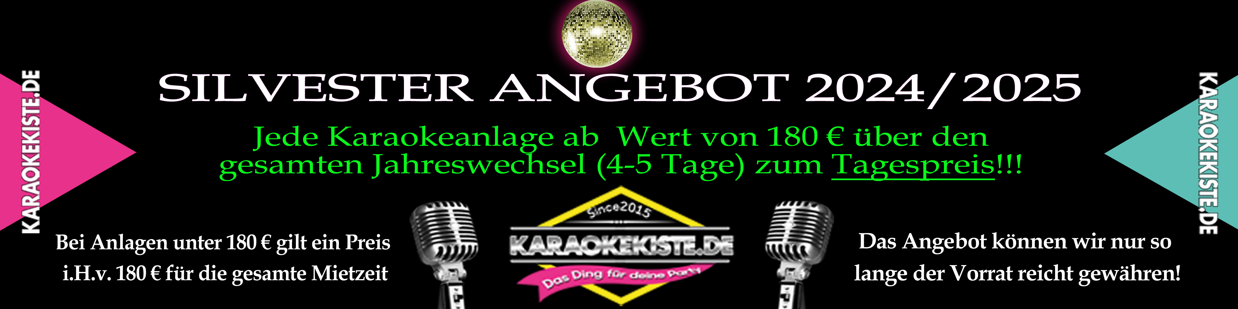 Silvester Karaoke 2024/2025
